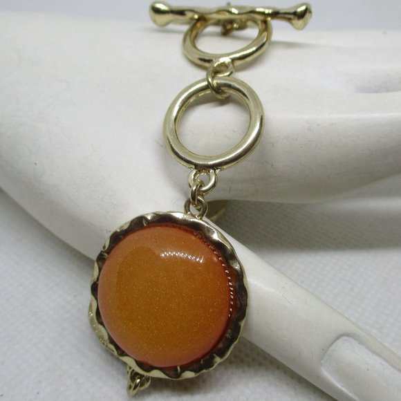 Sparkle Lucite Cabochon Bracelet - Picture 5 of 10